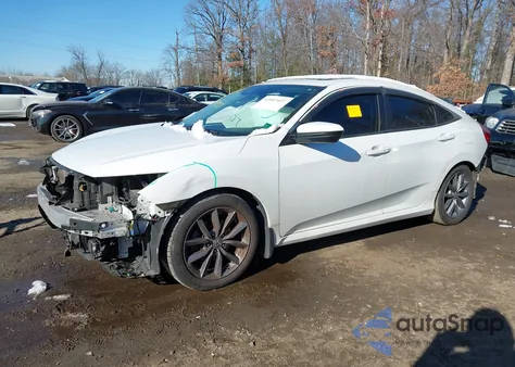 2020 Honda Civic Ex from USA, damaged, VIN 19XFC1F32LE009643
